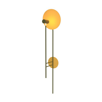 Dot One Light Wall Lamp in Organic Gold (486|412749)