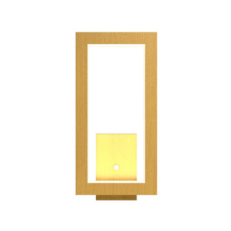 Frame LED Wall Lamp in Organic Gold (486|4118LED49) Frame LED Wall Lamp in Organic Gold (486|4118LED49)