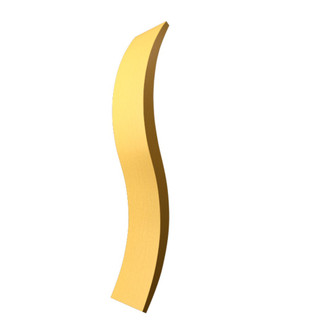 Clean LED Wall Lamp in Organic Gold (486|4072LED49)