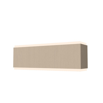 Clean Two Light Wall Lamp in Organic Cappuccino (486|40748)