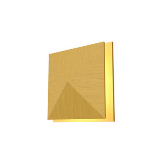 Facet LED Wall Lamp in Organic Gold (486|4064LED49)