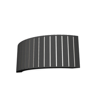 Slatted Two Light Wall Lamp in Organic Grey (486|403950)
