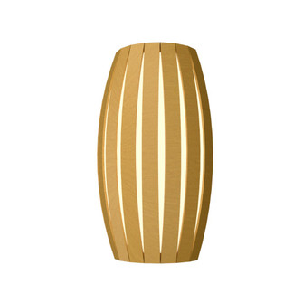 Barrel LED Wall Lamp in Organic Gold (486|4014LED49)