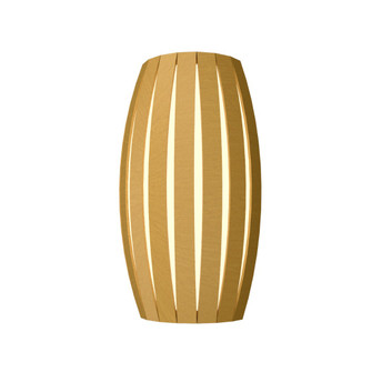 Barrel Two Light Wall Lamp in Organic Gold (486|401449)