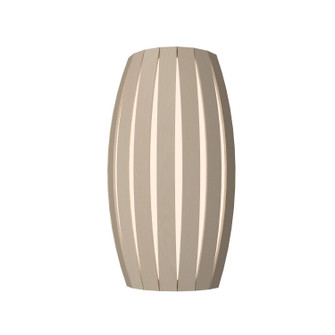 Barrel Two Light Wall Lamp in Organic Cappuccino (486|401448)