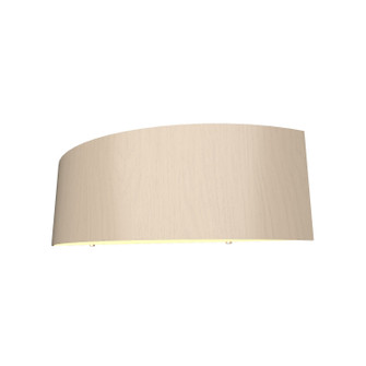Clean Two Light Wall Lamp in Organic Cappuccino (486|401348)