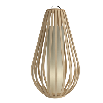 Barrel One Light Floor Lamp in Maple (486|306134)