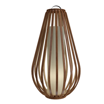 Barrel One Light Floor Lamp in Imbuia (486|306106)