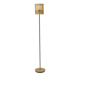 Living Hinges One Light Floor Lamp in Organic Gold (486|305949)