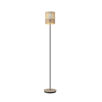 Living Hinges One Light Floor Lamp in Organic Cappuccino (486|305948)