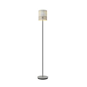 Living Hinges One Light Floor Lamp in Organic White (486|305947)