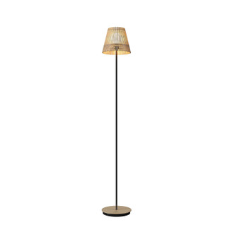 Living Hinges One Light Floor Lamp in Organic Cappuccino (486|305848)