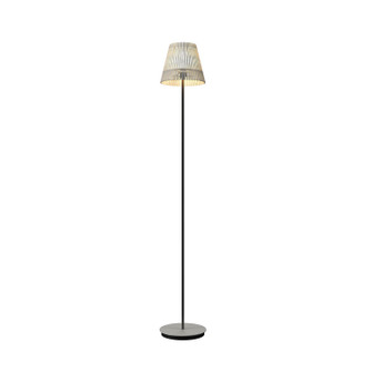 Living Hinges One Light Floor Lamp in Organic White (486|305847)