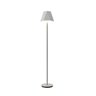 Facet One Light Floor Lamp in Organic White (486|305547)