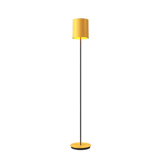 Cylindrical One Light Floor Lamp in Organic Gold (486|305449)