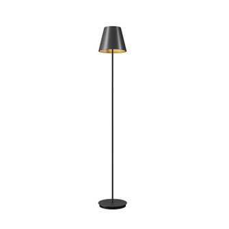 Conical One Light Floor Lamp in Organic Grey (486|305350)