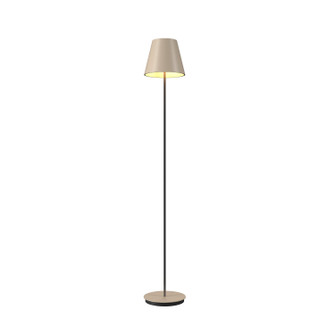 Conical One Light Floor Lamp in Organic Cappuccino (486|305348)
