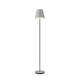 Conical One Light Floor Lamp in Organic White (486|305347)