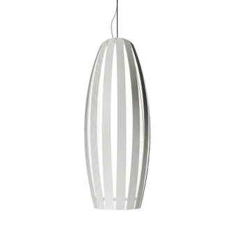 Barrel One Light Pendant in Organic White (486|30547)