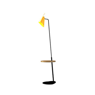 Frame One Light Floor Lamp in Organic Gold (486|304249)