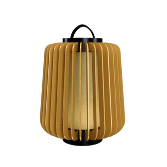 Stecche di Legno One Light Floor Lamp in Organic Gold (486|303749)