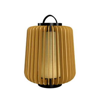 Stecche di Legno One Light Floor Lamp in Organic Gold (486|303549)