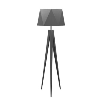 Facet One Light Floor Lamp in Organic Grey (486|303450)