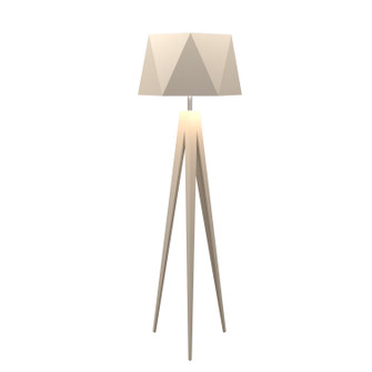 Facet One Light Floor Lamp in Organic Cappuccino (486|303448)
