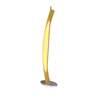 Clean LED Floor Lamp in Organic Gold (486|3015LED49)