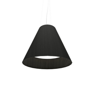 Conical LED Pendant in Organic Black (486|295LED46)
