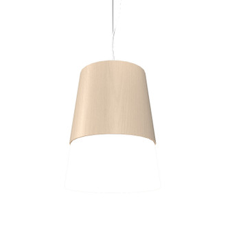 Conical LED Pendant in Organic Cappuccino (486|264LED48)