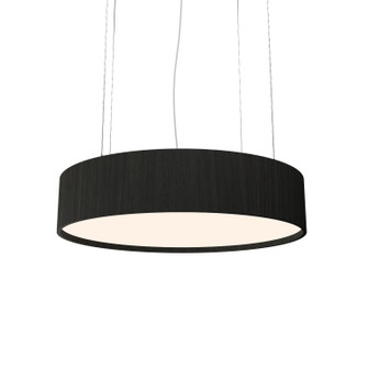 Cylindrical Three Light Pendant in Organic Black (486|23146)
