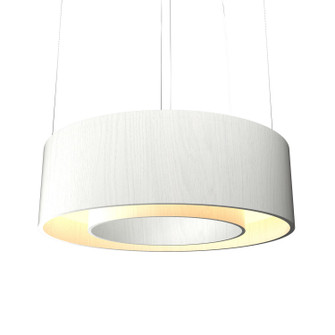 Cylindrical LED Pendant in Organic White (486|213LED47)