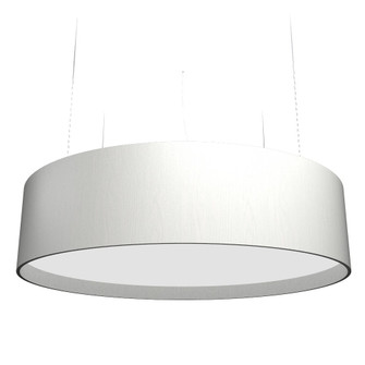 Cylindrical LED Pendant in Organic White (486|207LED47)