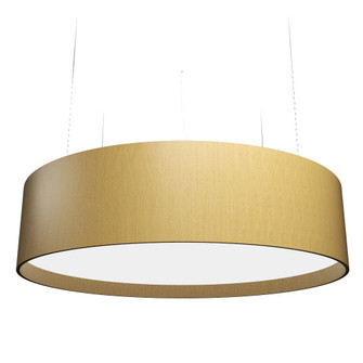 Cylindrical LED Pendant in Organic Gold (486|204LED49)