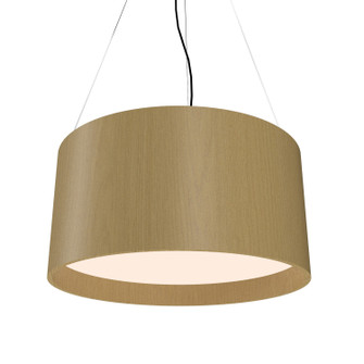 Cylindrical LED Pendant in Organic Gold (486|202LED49)