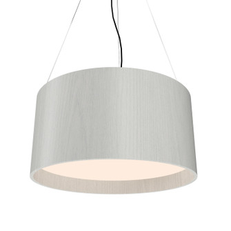 Cylindrical Three Light Pendant in Organic White (486|20247)