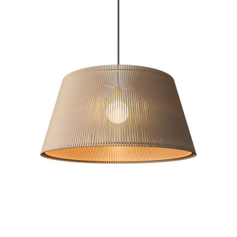 Living Hinges One Light Pendant in Organic Cappuccino (486|148848)