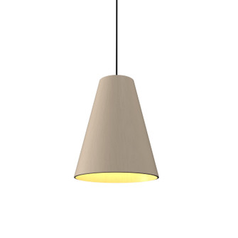 Conical One Light Pendant in Organic Cappuccino (486|148348)