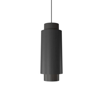 Cylindrical One Light Pendant in Organic Grey (486|147850)