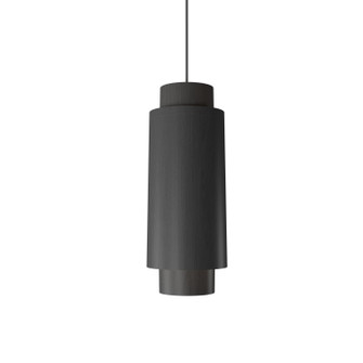 Cylindrical One Light Pendant in Organic Grey (486|147750)