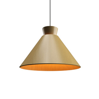 Conical One Light Pendant in Organic Gold (486|147449)