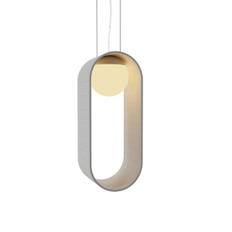 Sfera One Light Pendant in Organic White (486|146647)