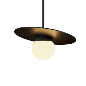 Orbit One Light Pendant in Organic Black (486|146446)