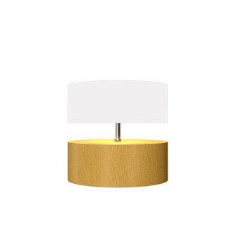 Cylindrical One Light Table Lamp in Organic Gold (486|14549)