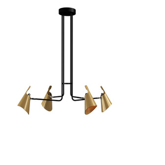Balance Three Light Pendant in Organic Gold (486|144649)