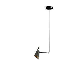 Balance One Light Pendant in Organic Black (486|144546)