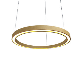 Frame LED Pendant in Organic Gold (486|1433LED49)