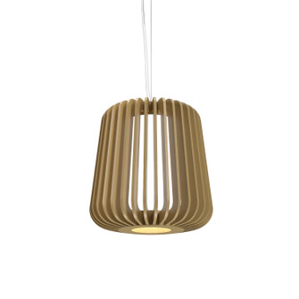 Stecche di Legno One Light Pendant in Organic Gold (486|142849)