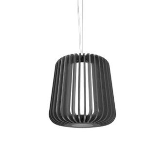 Stecche di Legno One Light Pendant in Organic Grey (486|142650)